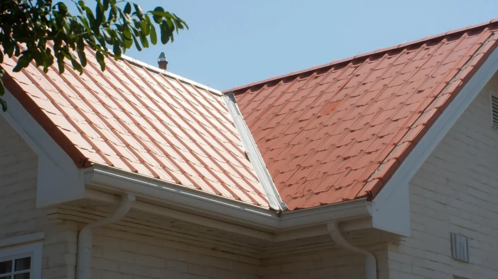 house roof clean